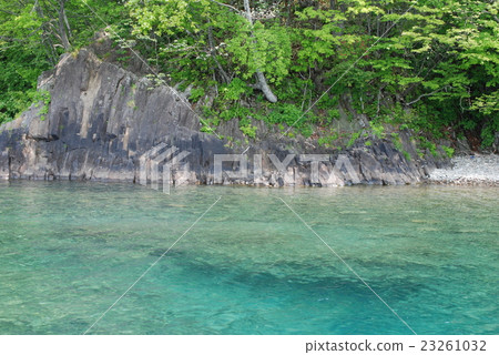 Lake Shikotsu / Underwater pleasure boat 23261032