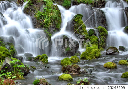 Famous waterfall Famous waterfall 23262309