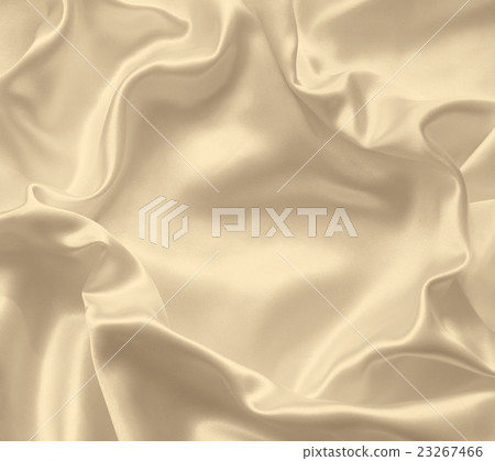 Smooth elegant golden silk as wedding background Smooth elegant golden silk as wedding background 23267466