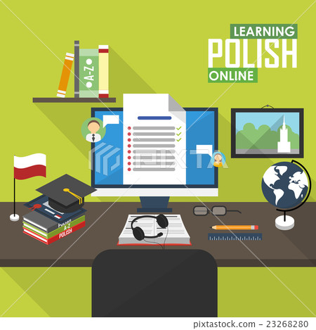 E-learning Polish language. 23268280