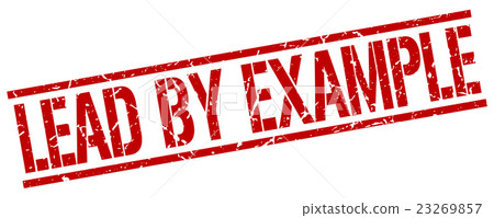 lead by example red grunge square rubber stamp lead by example red grunge square rubber stamp 23269857