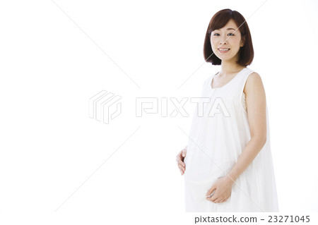 孕婦孕婦微笑中間人個性產科產科老人分娩 23271045