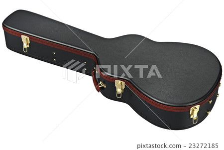 Protection for guitar case equipment, front view 23272185