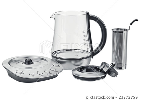 Electric kettle set equipment, open view 23272759