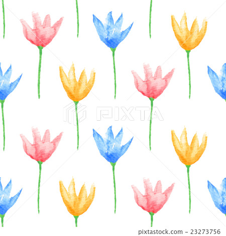 Seamless floral pattern. 23273756