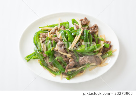 Blue pepper meat spoon chin jaorose white back 23273903