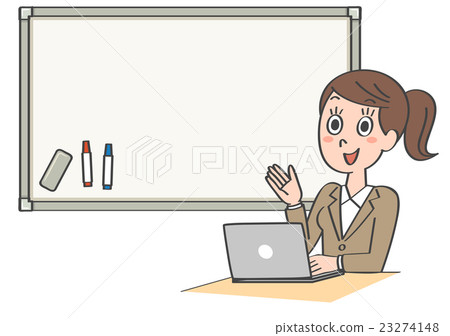 白板西裝婦女 23274148