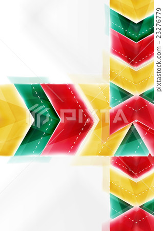 Colorful arrows composition Colorful arrows composition 23276779