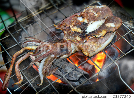 Grill Fresh soft cuttle fish 23277240