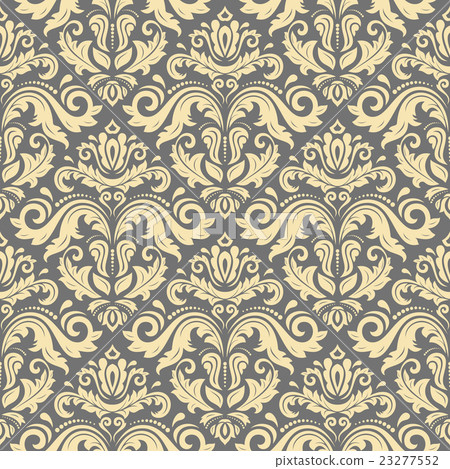 Seamless Vector Wallpaper in the Style of Baroque 23277552