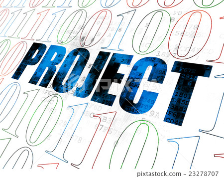 Business concept: Project on Digital background 23278707