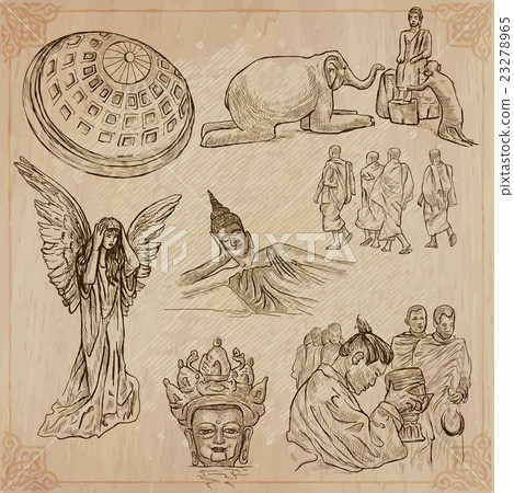 Religion around the World. Vector pack. Religion around the World. Vector pack. 23278965