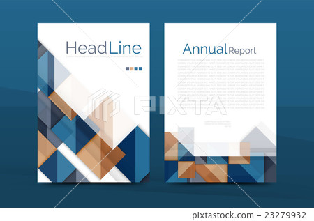 A4 front page business identity - Stock Illustration [23279932] - PIXTA