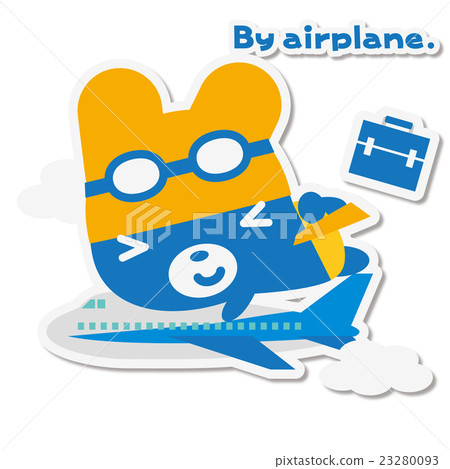 Summer Bear Cool Biz Airplane 23280093