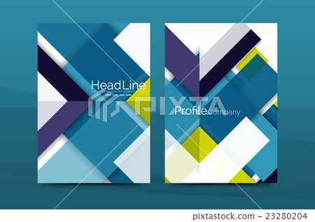Color business brochure cover vector template Color business brochure cover vector template 23280204