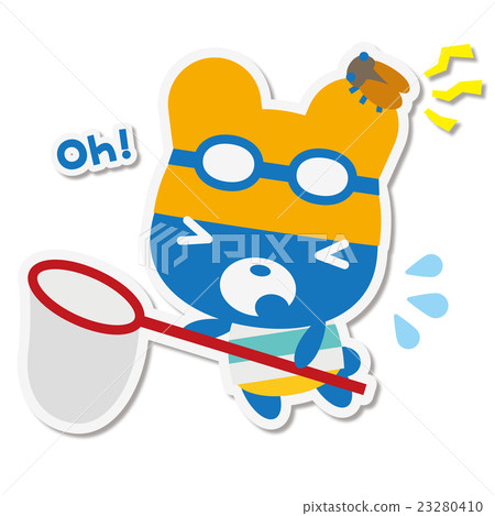 夏天熊夏天事件昆蟲咬住 夏天熊夏天事件昆蟲咬住 23280410