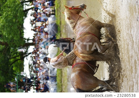 宮崎駿美里鎮幕府神社田宮神社的980年傳統節日在新大社的神社節神社舉行 23280538