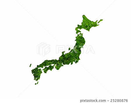 Green Japanese Islands 23280876