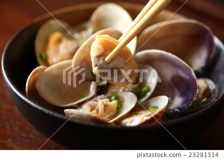 Sake Steamed Clam  23281314