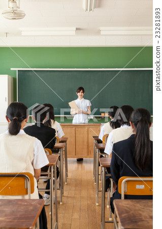 課堂教室場景老師和學生 課堂教室場景老師和學生 23281893