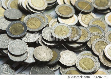 Thai coin Thai money,background 23282960