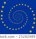 European union flag. Droste Effect. 23282989