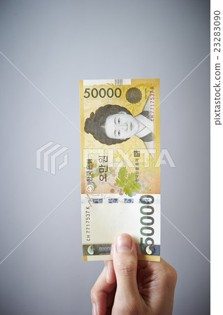 Korean won banknotes Korean won banknotes 23283090