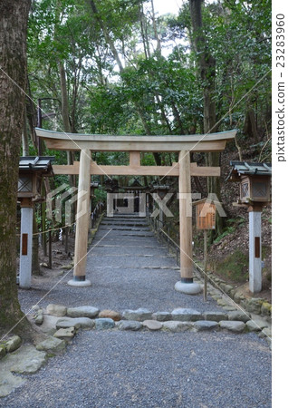 Oogami Shrine的木製牌坊（奈良縣美和櫻井） 23283960