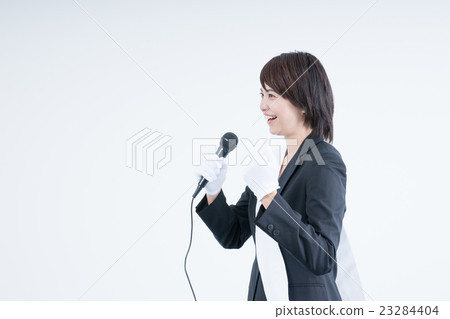 年輕的女士（街頭語音圖像） 23284404
