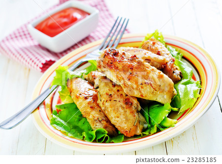 fried chicken wings fried chicken wings 23285185