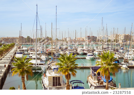 Puerto deportivo Marina Salinas. Yachts and boats Puerto deportivo Marina Salinas. Yachts and boats 23287558