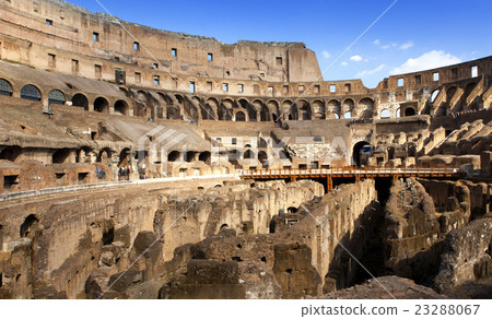 Italy. Rome. The ancient Collosseo 23288067