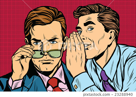插图素材: business men gossiping 查看全部