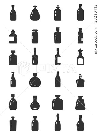 Bottle Vector Icon Set 23289482