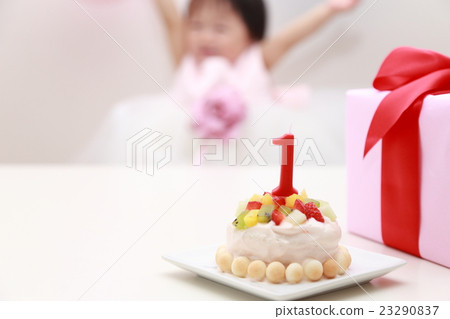 生日快樂(嬰兒蛋糕禮物嬰兒派對女嬰1歲1歲) 生日快樂(嬰兒蛋糕禮物嬰兒派對女嬰1歲1歲) 23290837