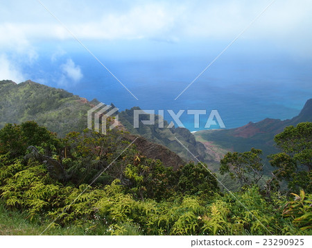 夏威夷（納帕利海岸）的視圖 23290925