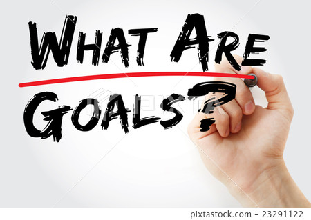 Hand writing What are your goals? 23291122