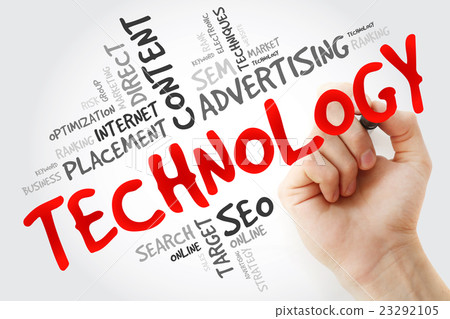 Hand writing TECHNOLOGY word cloud Hand writing TECHNOLOGY word cloud 23292105