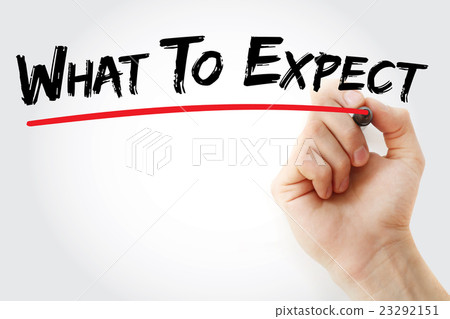 Hand writing What To Expect with marker Hand writing What To Expect with marker 23292151