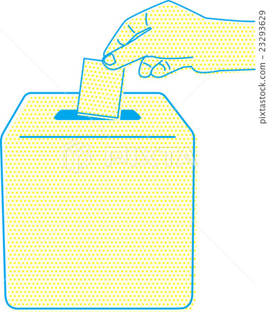 Hand voting _ Illustration 23293629