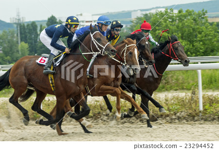 Horse race for the prize Oaks. Horse race for the prize Oaks. 23294452