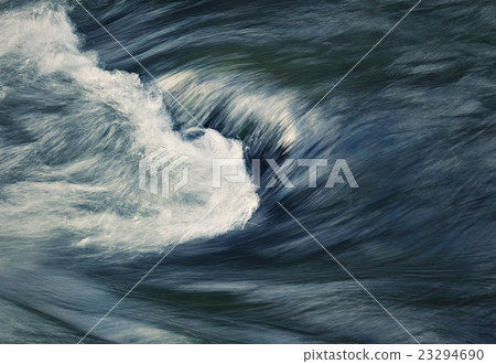 retro blurry twisted waves 23294690