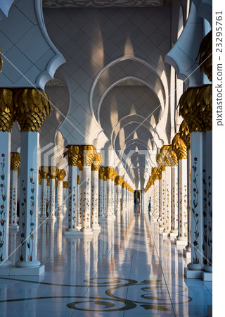 Sheikh Zayed White Mosque in Abu Dhabi, UAE 23295761