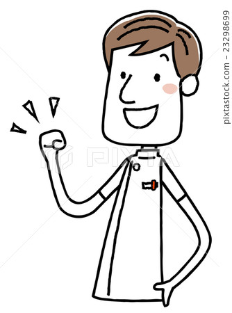 Male nurse: motivated Male nurse: motivated 23298699