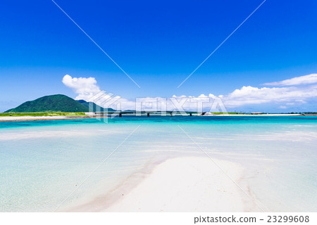 海，景觀，海景。沖繩，日本，亞洲。 23299608