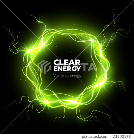 Lightning vector frame 23300178