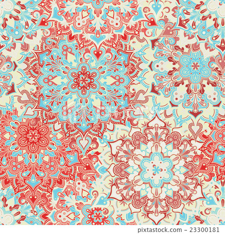 Boho Flower Pattern 23300181