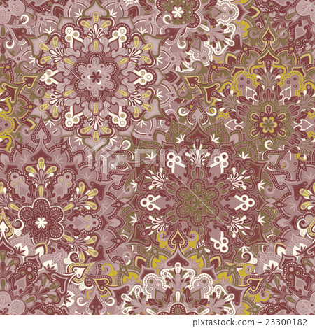 Boho Flower Pattern 23300182