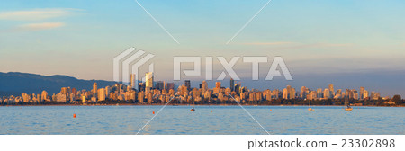 Vancouver city skyline 23302898