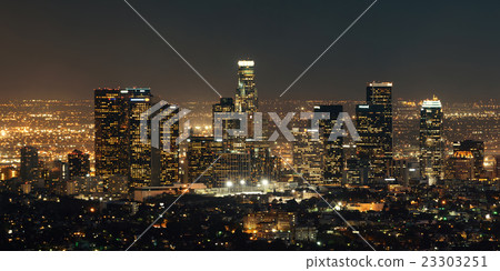 Los Angeles at night 23303251